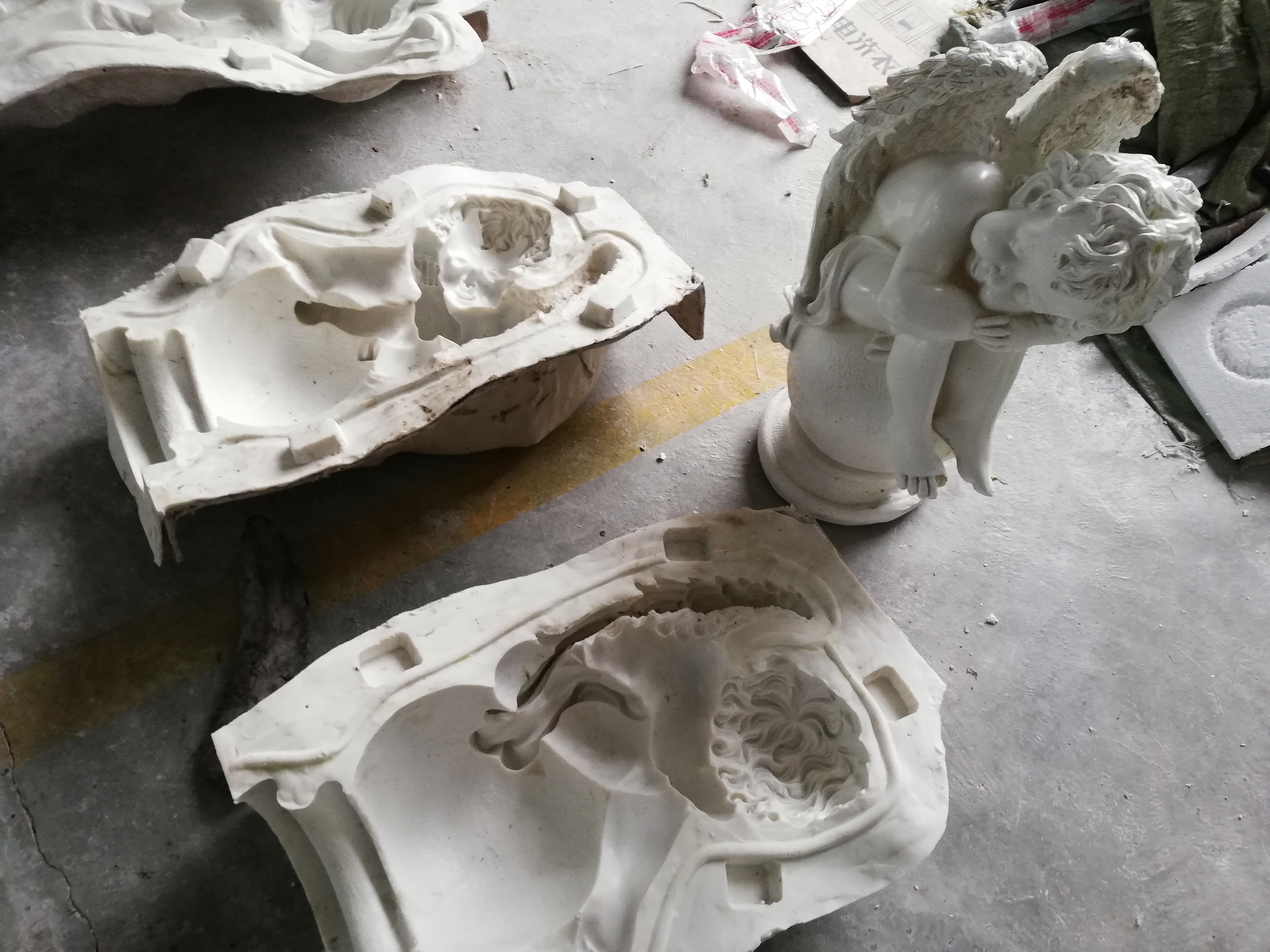 縮合型模具硅膠怎么開分片模 ？